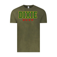 Vintage Olive Dixie Beer Vintage Tee - linhVisuals