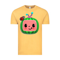 Vintage Mustard cocomelon, kids, kindergarten, kids songs Vintage Tee - linhVisuals