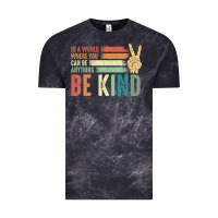 In A World Where You Can Be Anything Be Kind Kindness Inspirational Gi Vintage Tee | Teevron