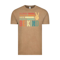 Vintage Coffee in a world where you can be anything be kind kindness inspirational gi Vintage Tee - linhVisuals