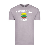Vintage Zinc lucky lithuanian irish flag shamrock leaf st patricks day Vintage Tee - linhVisuals