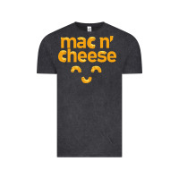 Vintage Black mac n' cheese funny macaroni with cheese lover gift Vintage Tee - linhVisuals