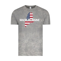 Cloud Rock made in maine american flag funny patriotic state lover gift Vintage Tee - linhVisuals