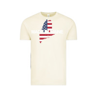 Vintage Arctic made in maine american flag funny patriotic state lover gift Vintage Tee - linhVisuals