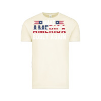 Vintage Arctic make america godly again american flag letters christian quote Vintage Tee - linhVisuals
