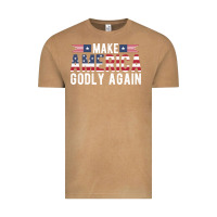 Vintage Camel make america godly again american flag letters christian quote Vintage Tee - linhVisuals