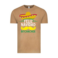 Vintage Camel mexicans say feliz navidad bitchahos funny merry christmas sombrero Vintage Tee - linhVisuals