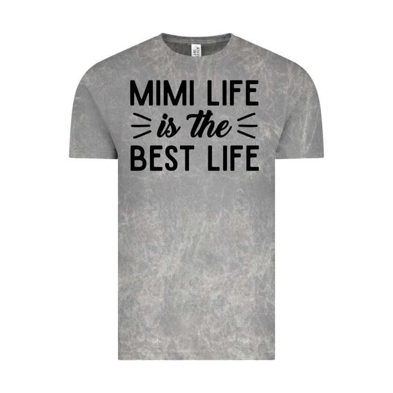 Mimi Life Is The Best Life Blessed Grandma Mom Cute Gift Vintage Tee by linhVisuals | Teevron