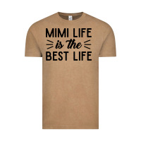 Vintage Coffee mimi life is the best life blessed grandma mom cute gift Vintage Tee - linhVisuals