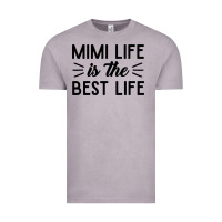 Vintage Zinc mimi life is the best life blessed grandma mom cute gift Vintage Tee - linhVisuals