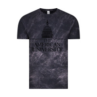 Cloud Black american university Vintage Tee - linhVisuals