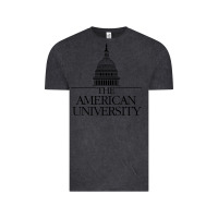 Vintage Black american university Vintage Tee - linhVisuals