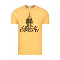 Vintage Mustard american university Vintage Tee - linhVisuals