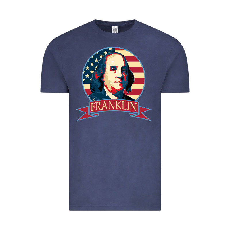 Benjamin Franklin Vintage Tee by linhVisuals | Teevron