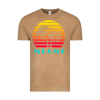 Vintage Camel miami 80s sunset Vintage Tee - linhVisuals