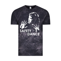 Cloud Black safety dance Vintage Tee - linhVisuals