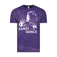 Cloud Purple safety dance Vintage Tee - linhVisuals