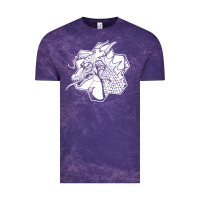 Cloud Purple the fantasy trip megahex dragon Vintage Tee - linhVisuals
