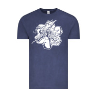 Vintage Denim the fantasy trip megahex dragon Vintage Tee - linhVisuals