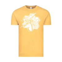 Vintage Mustard the fantasy trip megahex dragon Vintage Tee - linhVisuals