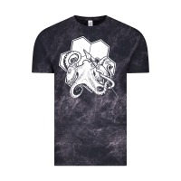 Cloud Black the fantasy trip  octopus Vintage Tee - linhVisuals
