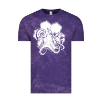 Cloud Purple the fantasy trip  octopus Vintage Tee - linhVisuals
