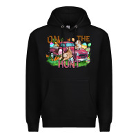 Black on the hunt truck Premium Hoodie - FaDigitalArtStudio