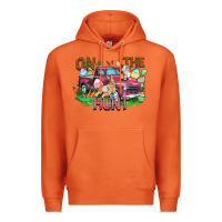 Carrot on the hunt truck Premium Hoodie - FaDigitalArtStudio