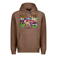 Chestnut on the hunt truck Premium Hoodie - FaDigitalArtStudio