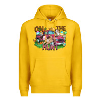 Lemon on the hunt truck Premium Hoodie - FaDigitalArtStudio