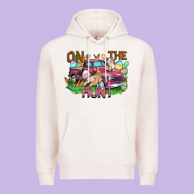 On The Hunt Truck Premium Hoodie Designed By Fadigitalartstudio