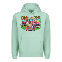 Seafoam on the hunt truck Premium Hoodie - FaDigitalArtStudio