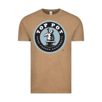 Vintage Coffee top pot doughnuts Vintage Tee - linhVisuals