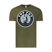 Vintage Olive top pot doughnuts Vintage Tee - linhVisuals