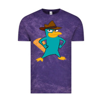 Cloud Purple phineas and ferb, agent p, perry the platypus Vintage Tee - linhVisuals