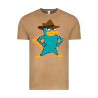 Vintage Camel phineas and ferb, agent p, perry the platypus Vintage Tee - linhVisuals