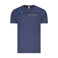 Vintage Denim The saint peter's university Vintage Tee - linhVisuals