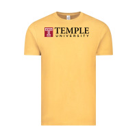Vintage Mustard The temple university Vintage Tee - linhVisuals