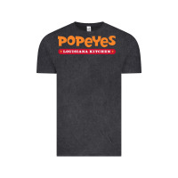 Vintage Black popeyes louisiana kitchen Vintage Tee - linhVisuals
