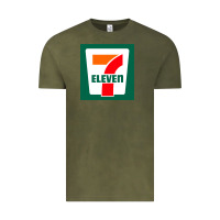Vintage Olive eleven Vintage Tee - linhVisuals