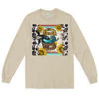 Mushroom ocd with cow Long Sleeve Tee - TumblerDesignByShophia