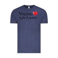 Vintage Denim Virginia Is For Lovers Vintage Tee - linhVisuals
