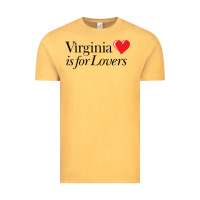 Vintage Mustard Virginia Is For Lovers Vintage Tee - linhVisuals
