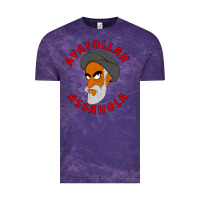 Cloud Purple Ayatollah Assahola Vintage Tee - linhVisuals