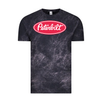 Cloud Black Peterbilt Vintage Tee - linhVisuals
