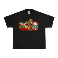 Black Lady of Guadalupe Coffee Cups Urban Heavy Tee - texasbilliewilder