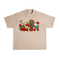 French Oak Lady of Guadalupe Coffee Cups Urban Heavy Tee - texasbilliewilder