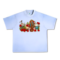 Grape Ice Lady of Guadalupe Coffee Cups Urban Heavy Tee - texasbilliewilder