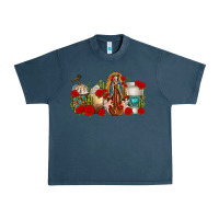 Midnight Navy Lady of Guadalupe Coffee Cups Urban Heavy Tee - texasbilliewilder