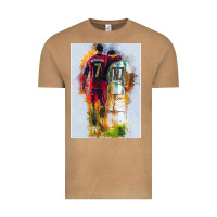 Vintage Camel messi and ronaldo Vintage Tee - linhVisuals